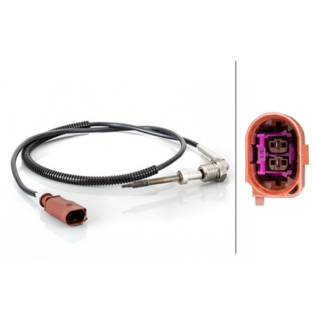 HELLA 6PT 014 494-631 Sensor temperatura gas escape