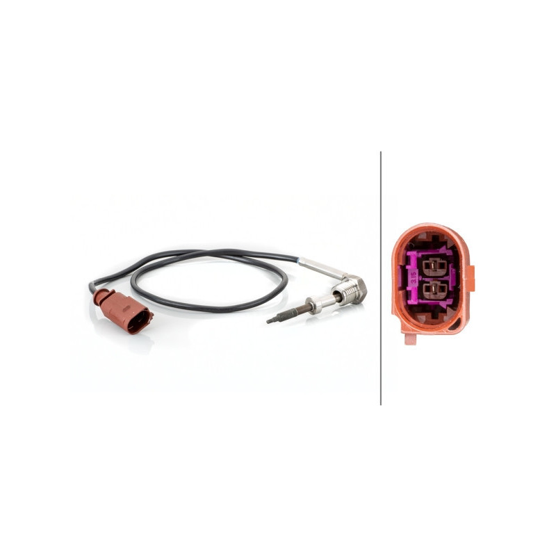 HELLA 6PT 014 494-761 Sensor temperatura gas escape