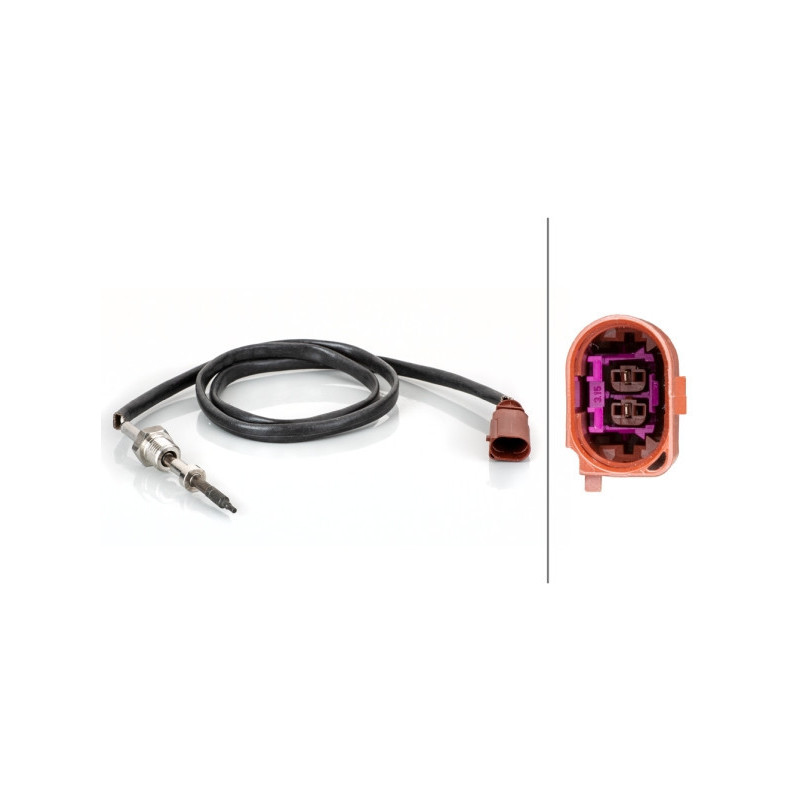 HELLA 6PT 014 495-121 Sensore temperatura gas scarico
