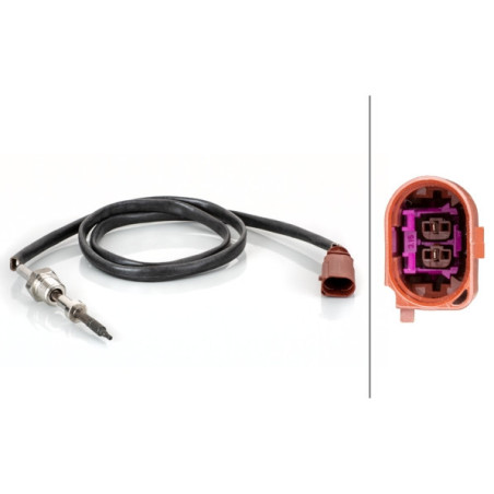 HELLA 6PT 014 495-121 Sensore temperatura gas scarico