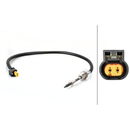 HELLA 6PT 014 494-581 Sensore temperatura gas scarico