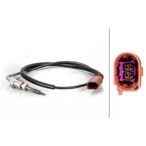 HELLA 6PT 014 494-781 Sensore temperatura gas scarico