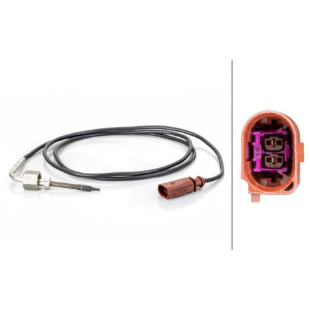 HELLA 6PT 014 494-551 Sensore temperatura gas scarico