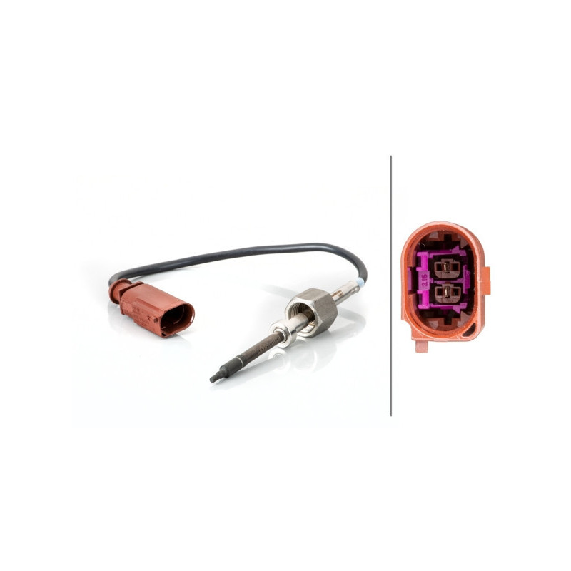 HELLA 6PT 014 495-051 Capteur température des gaz
