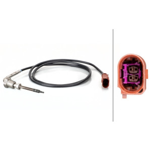 HELLA 6PT 014 494-531 Sensore temperatura gas scarico