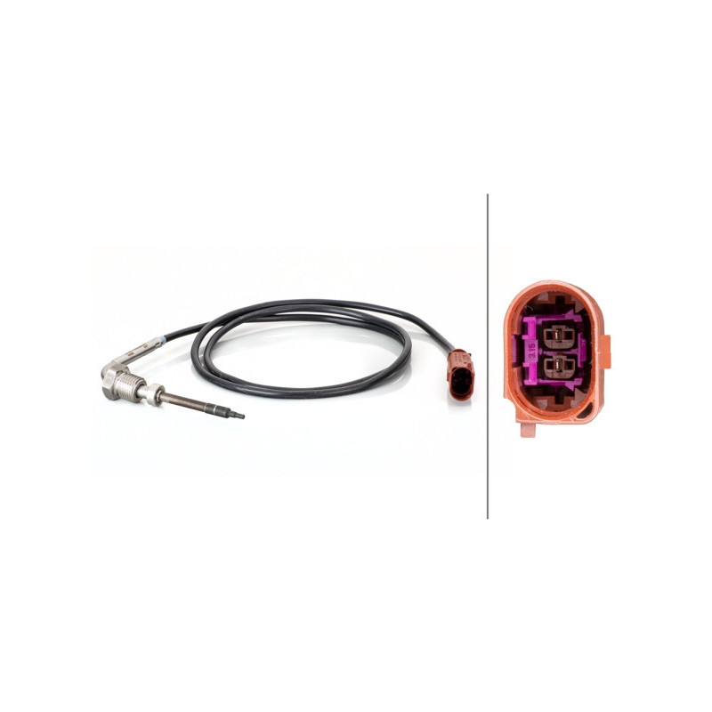 HELLA 6PT 014 494-531 Capteur température des gaz