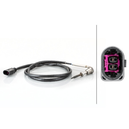 HELLA 6PT 014 494-671 Sensor temperatura gas escape