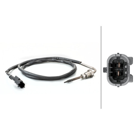 HELLA 6PT 014 494-641 Sensor temperatura gas escape