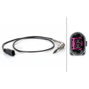 HELLA 6PT 014 494-871 Sensore temperatura gas scarico