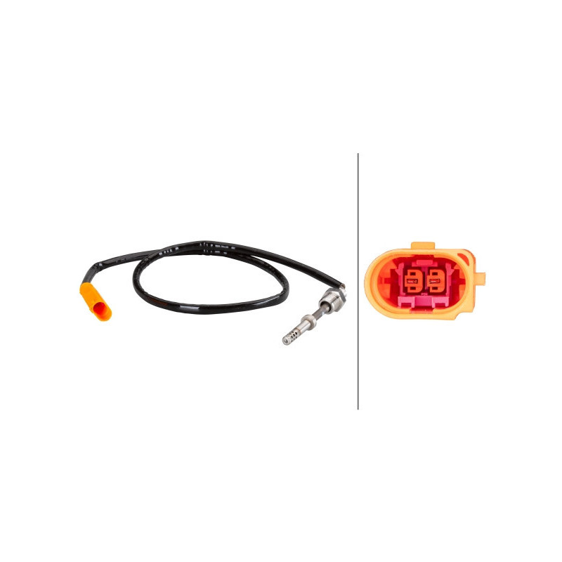 HELLA 6PT 010 376-101 Sensor temperatura gas escape