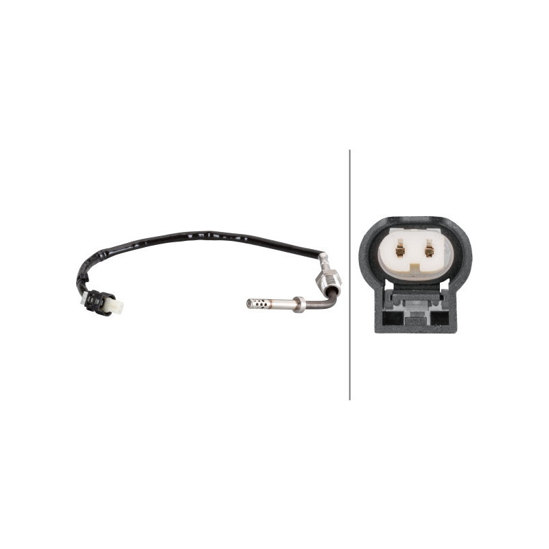 HELLA 6PT 010 376-131 Capteur température des gaz