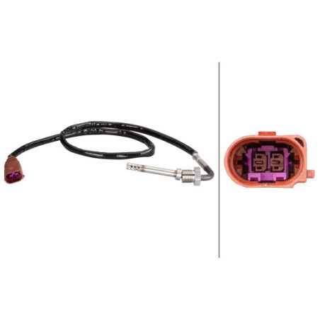 HELLA 6PT 010 376-191 Czujnik temperatury spalin