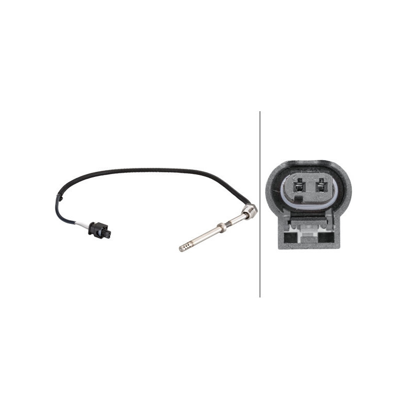 HELLA 6PT 010 376-121 Sensore temperatura gas scarico