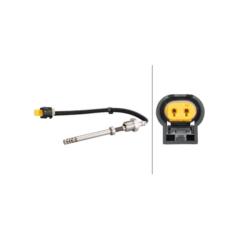 HELLA 6PT 010 376-141 Capteur température des gaz