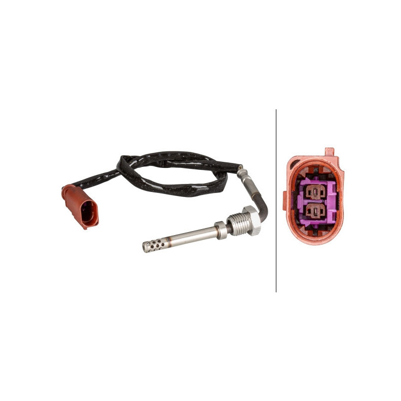 HELLA 6PT 010 376-171 Sensore temperatura gas scarico