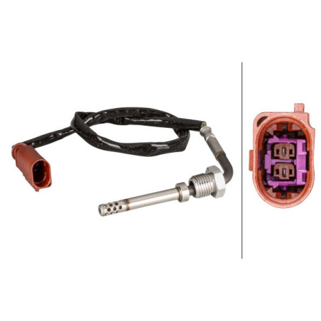 HELLA 6PT 010 376-171 Sensore temperatura gas scarico