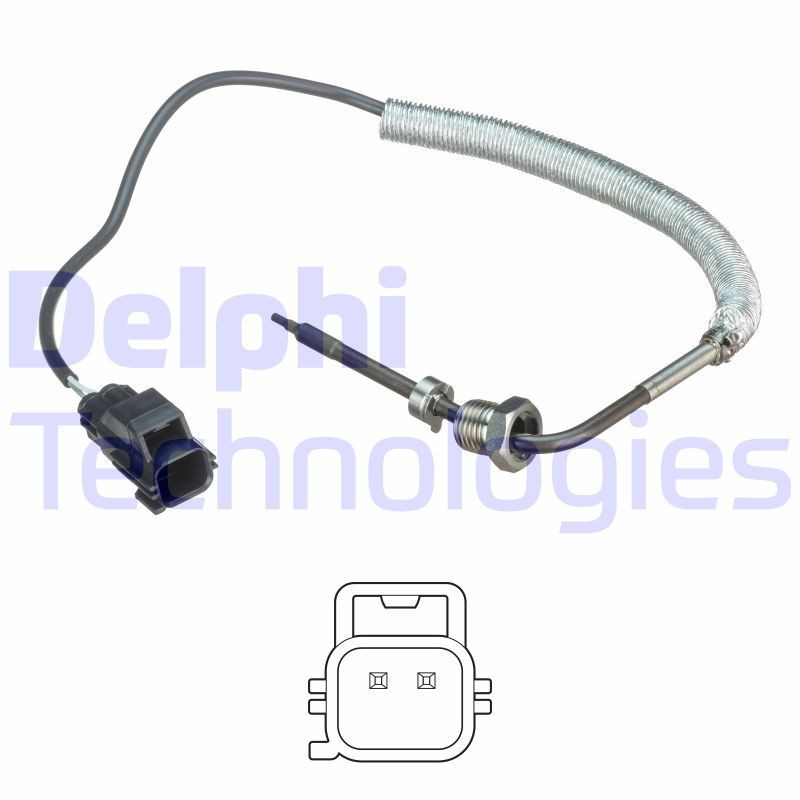 DELPHI TS30108 Sensore temperatura gas scarico