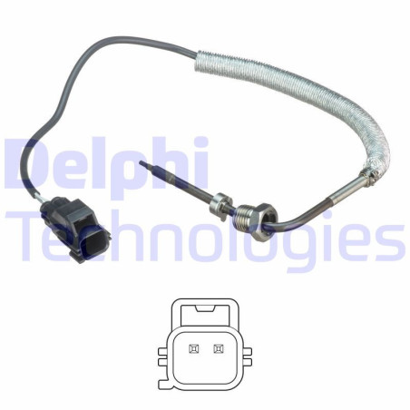 DELPHI TS30108 Sensore temperatura gas scarico