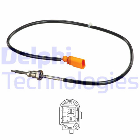 DELPHI TS30139 Sensore temperatura gas scarico
