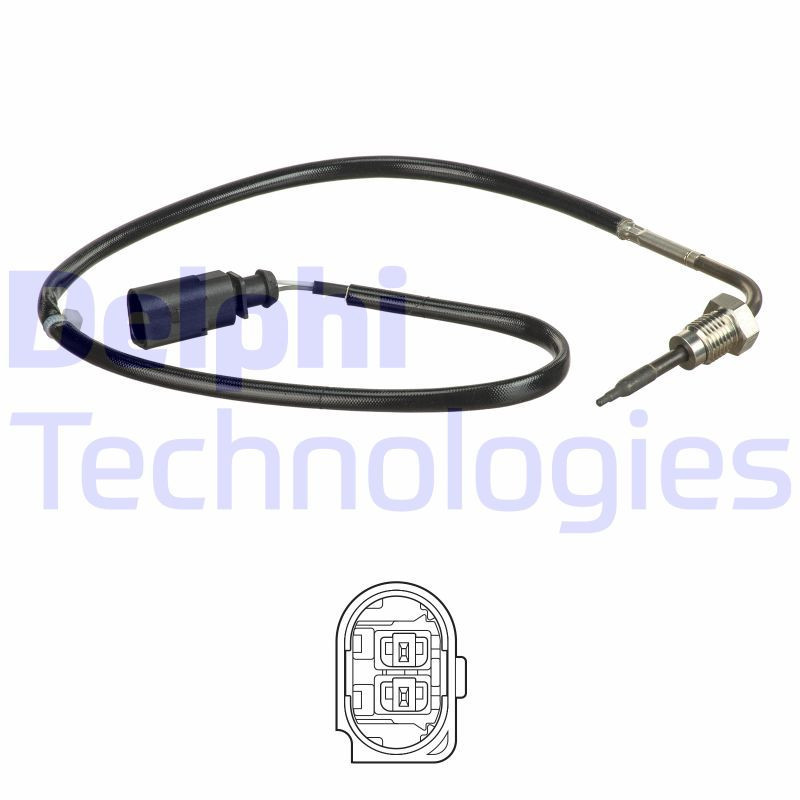 DELPHI TS30156 Sensore temperatura gas scarico