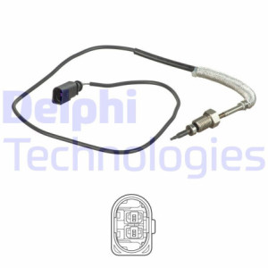 DELPHI TS30158 Sensore temperatura gas scarico