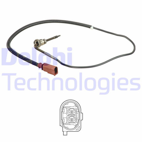DELPHI TS30160 Sensore temperatura gas scarico