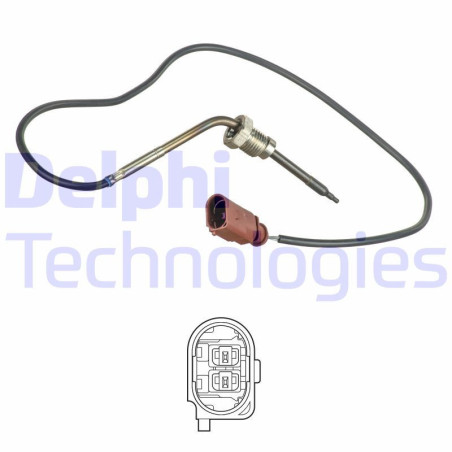 DELPHI TS30187 Sensore temperatura gas scarico