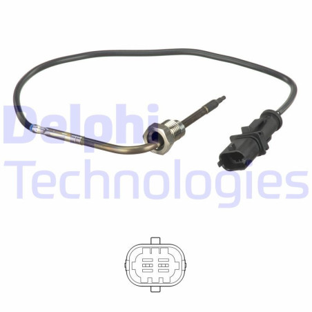 DELPHI TS30188 Sensore temperatura gas scarico