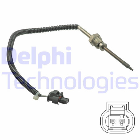 DELPHI TS30217 Sensore temperatura gas scarico