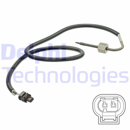DELPHI TS30225 Sensore temperatura gas scarico