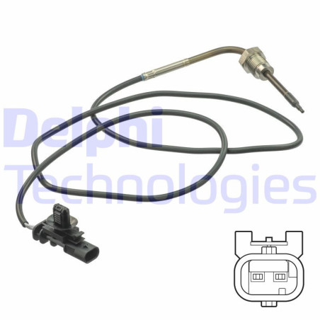 DELPHI TS30231 Sensore temperatura gas scarico