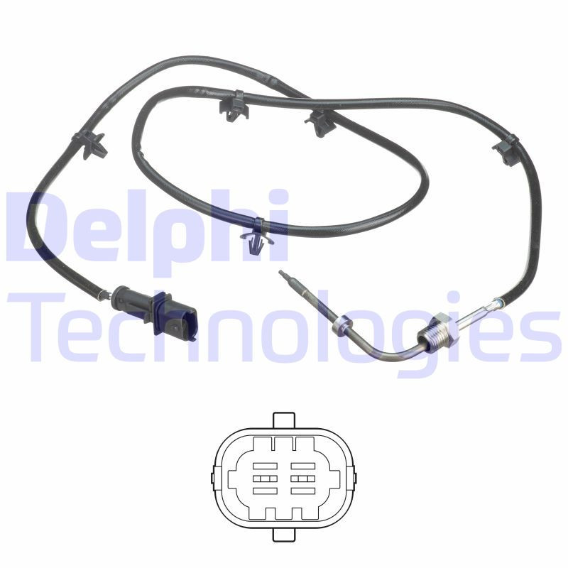 DELPHI TS30243 Sensore temperatura gas scarico