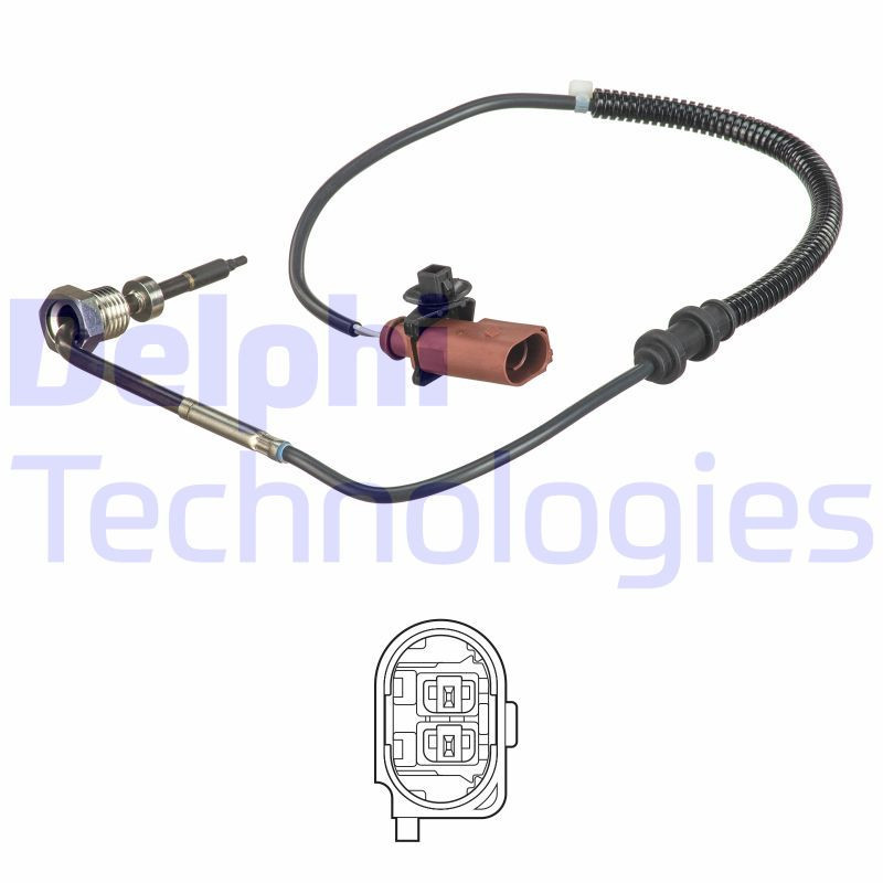 DELPHI TS30247 Sensore temperatura gas scarico