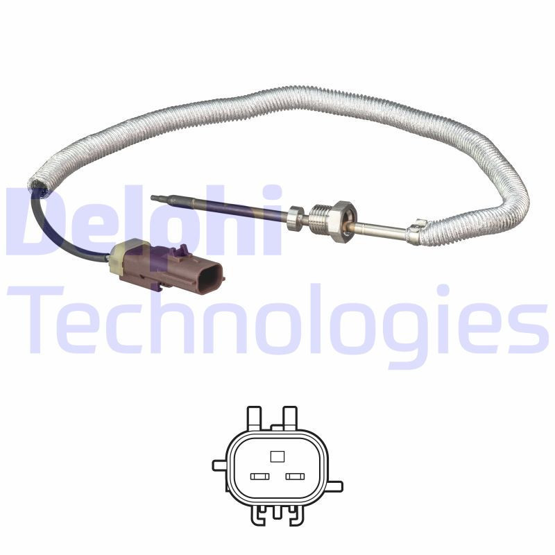 DELPHI TS30255 Sensore temperatura gas scarico