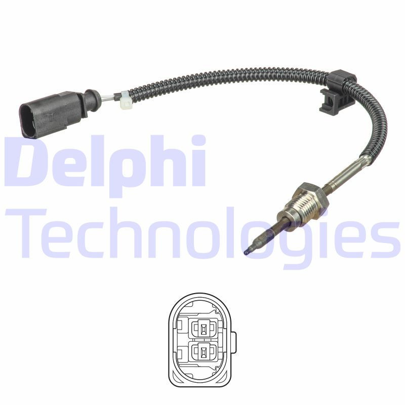 DELPHI TS30258 Czujnik temperatury spalin
