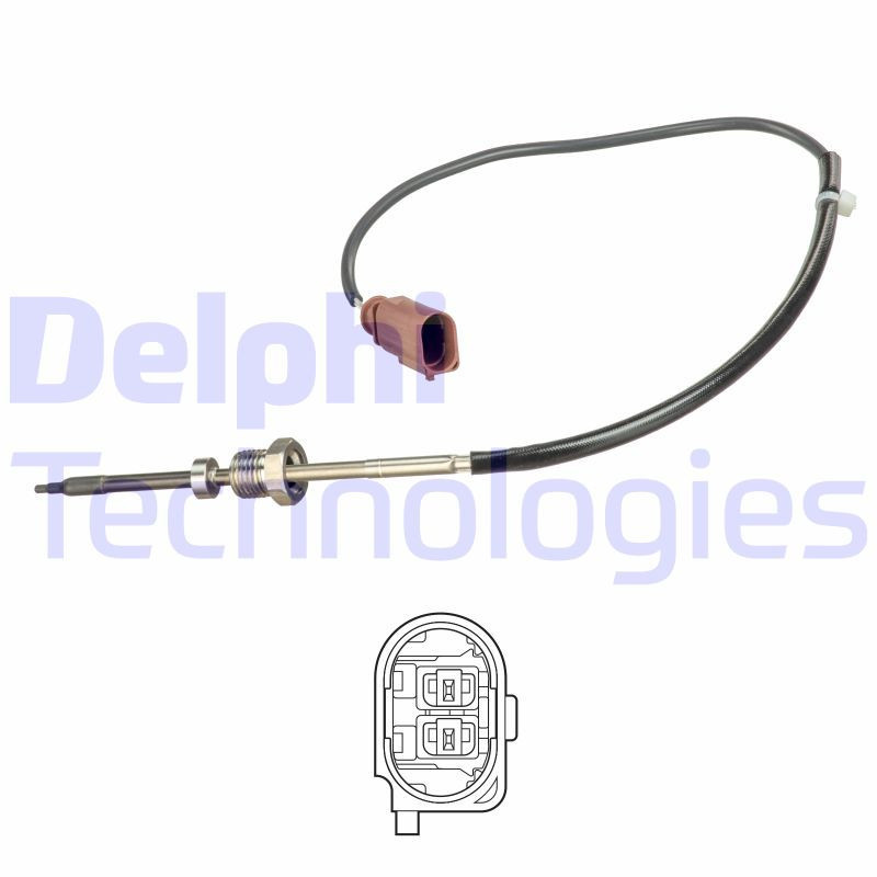DELPHI TS30259 Sensore temperatura gas scarico