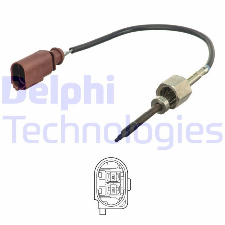 DELPHI TS30262 Capteur température des gaz