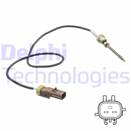 DELPHI TS30268 Sensore temperatura gas scarico