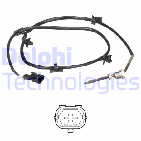 DELPHI TS30199 Sensore temperatura gas scarico