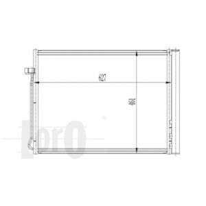 Loro 004-016-0020 Condenseur de climatisation pour BMW