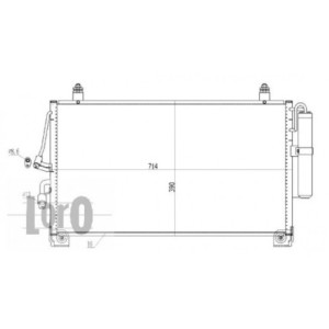 Loro 033-016-0005 Klimakondensator fur MITSUBISHI