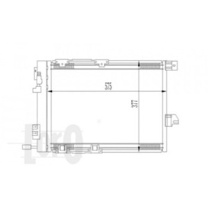 Loro 037-016-0008 Condenseur de climatisation pour OPEL