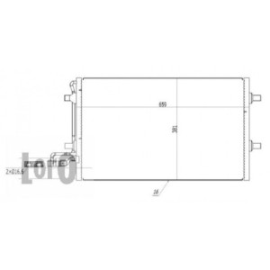 Loro 052-016-0012 Skraplacz klimatyzacji dla VOLVO