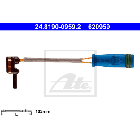 ATE 24.8190-0959.2 Bremsbelagverschleißsensor für Mercedes S C SL E CLS