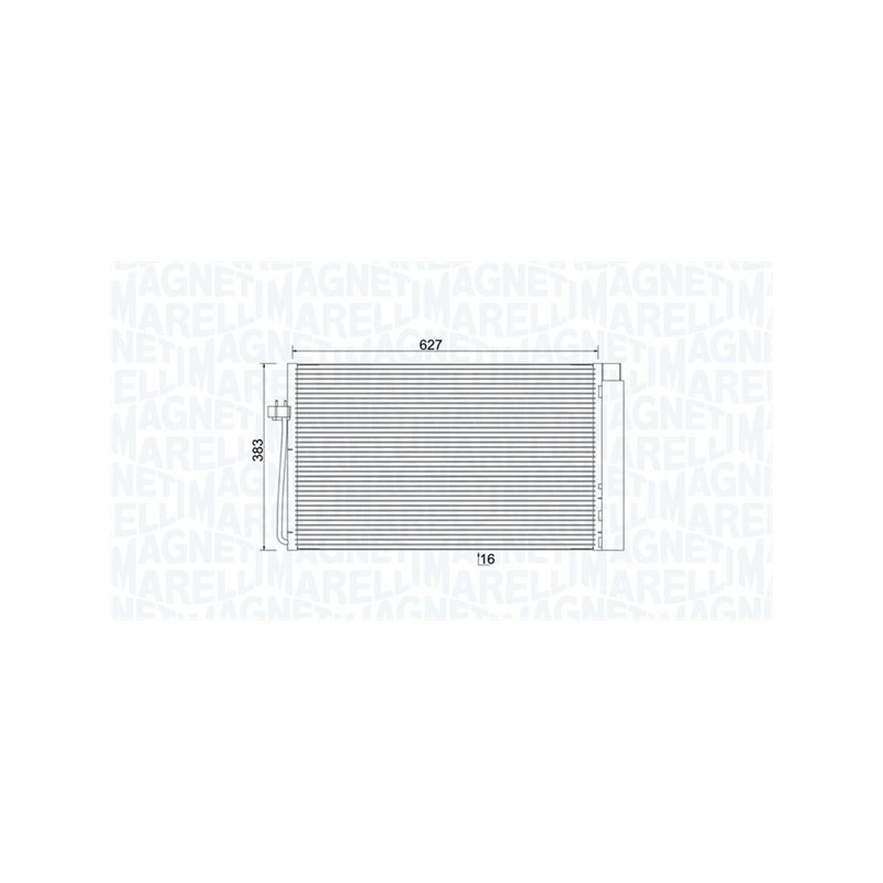 MAGNETI MARELLI 350203899000 Skraplacz klimatyzacji
