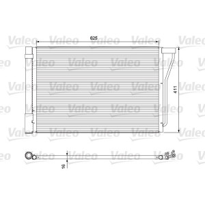 VALEO 814388 Condenseur de climatisation