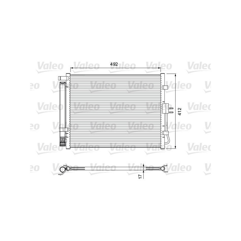 VALEO 814402 Condensador de aire acondicionado