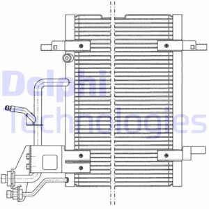 DELPHI TSP0225011 Skraplacz klimatyzacji