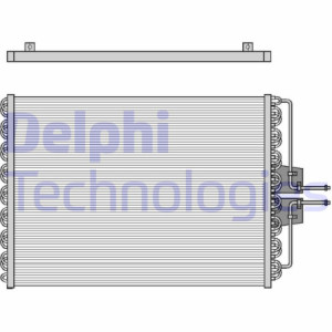 DELPHI TSP0225061 Air conditioning condenser