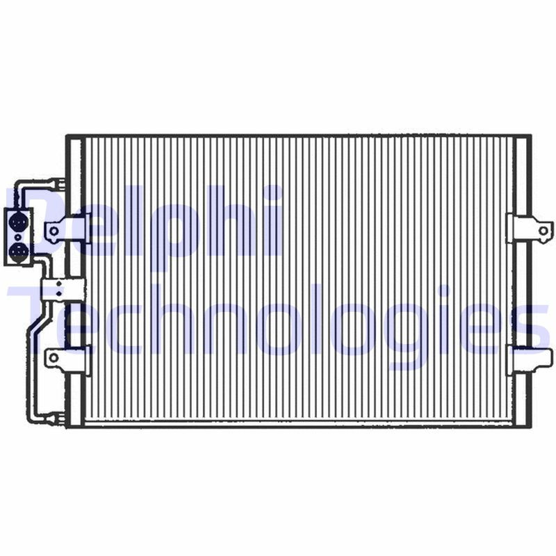 DELPHI TSP0225110 Skraplacz klimatyzacji